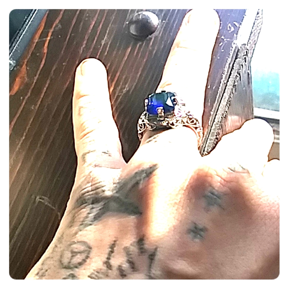 ✨💖SILVER SAPPHIRE/GEM